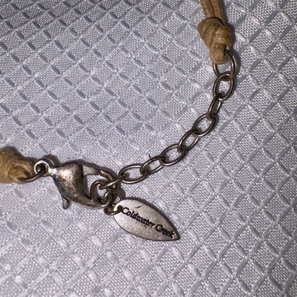 Coldwater Creek Multicolor Sea Glass Necklace Adjustable Length Rare EUC - Picture 4 of 4